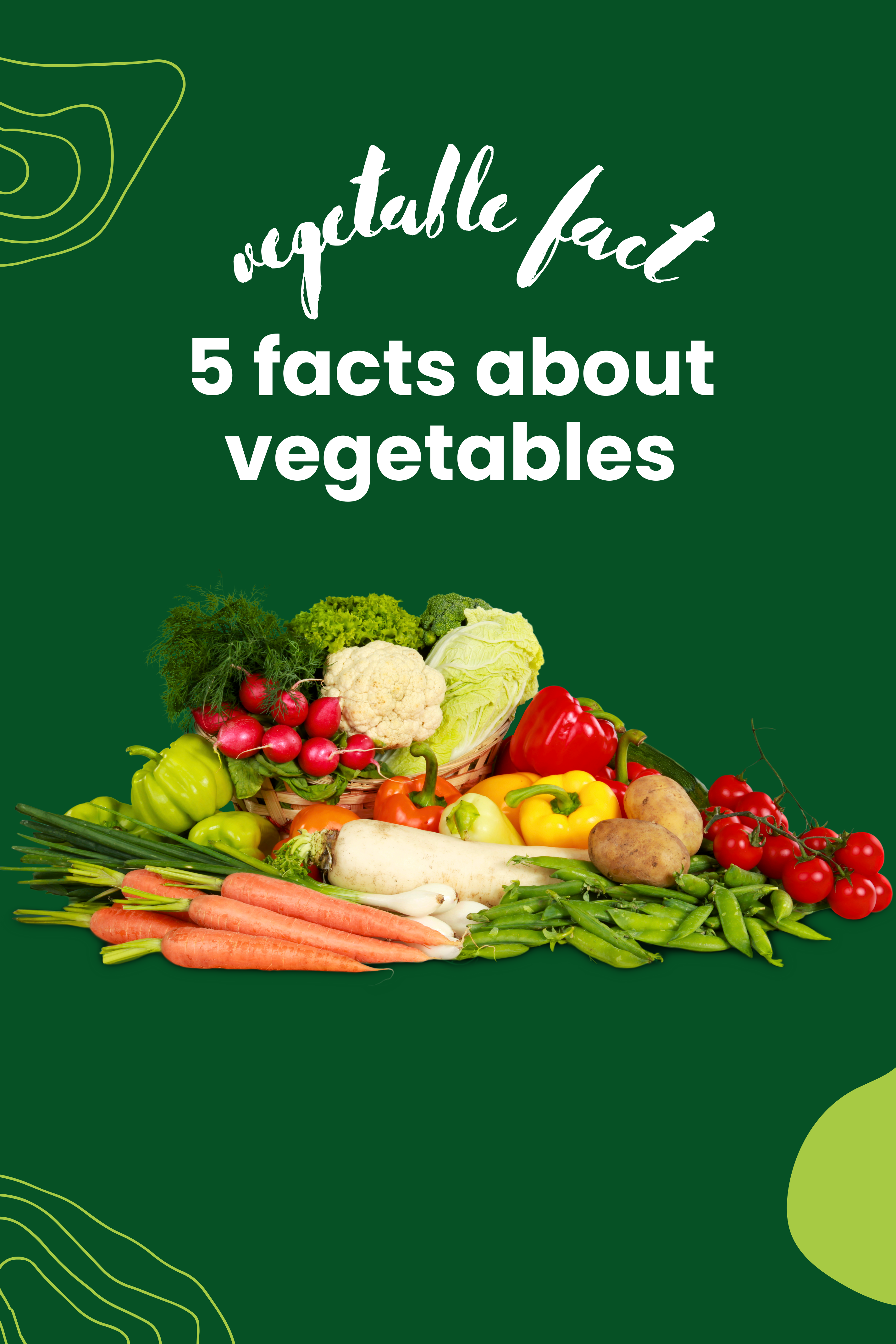5 facts about vegetables